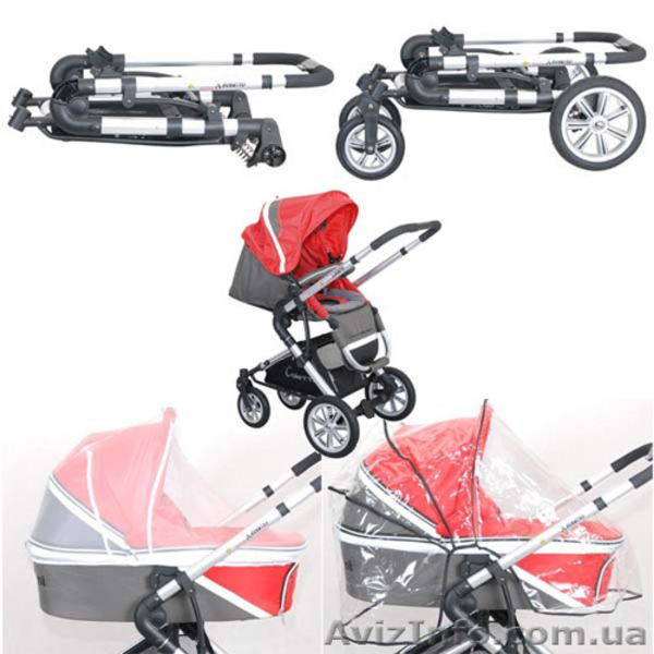 Универсальная коляска COLLETO Giovanni 2в1 - <ro>Изображение</ro><ru>Изображение</ru> #3, <ru>Объявление</ru> #896230