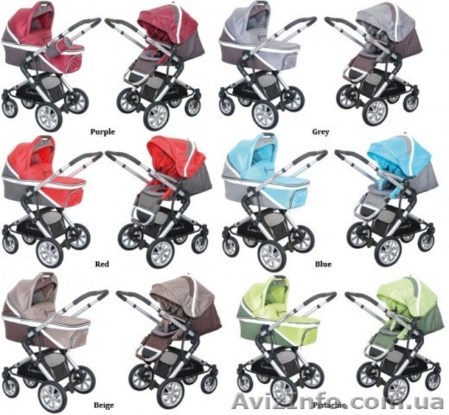 Универсальная коляска COLLETO Giovanni 2в1 - <ro>Изображение</ro><ru>Изображение</ru> #5, <ru>Объявление</ru> #896230