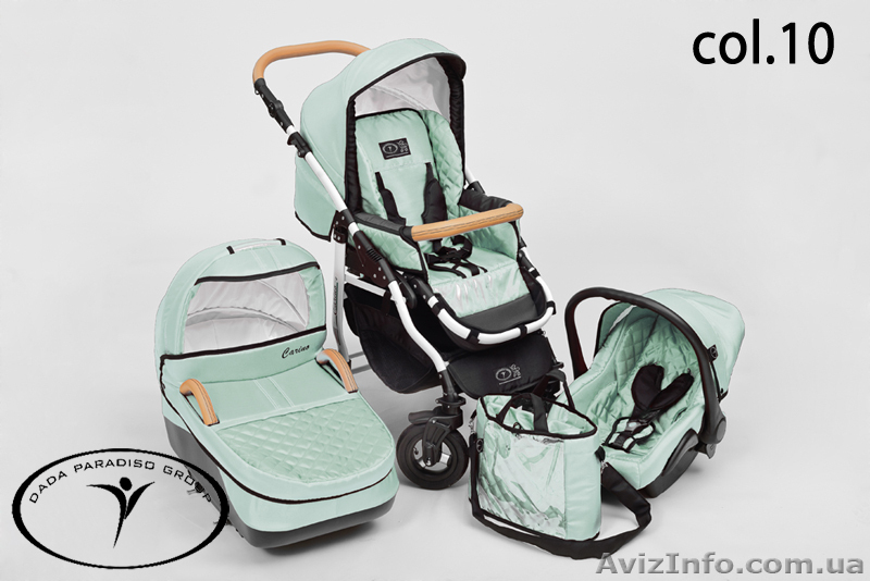 Универсальная коляска Dada Paradiso Group(DPG) Carino 2в1 - <ro>Изображение</ro><ru>Изображение</ru> #8, <ru>Объявление</ru> #896154