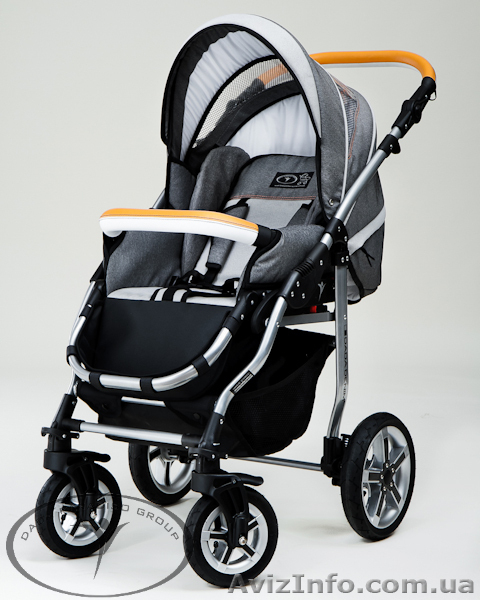 Универсальная коляска Dada Paradiso Group(DPG) Denim 2в1 джинс - <ro>Изображение</ro><ru>Изображение</ru> #3, <ru>Объявление</ru> #896211