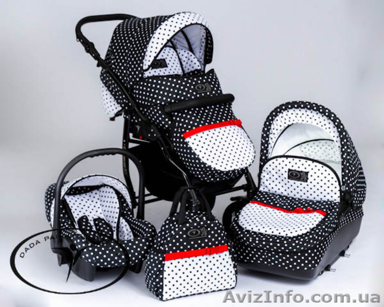 Универсальная коляска Dada Paradiso Group(DPG) Glamour 3в1 - <ro>Изображение</ro><ru>Изображение</ru> #3, <ru>Объявление</ru> #896173
