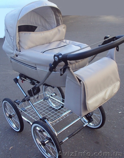Универсальная коляска Roan Rialto Chrome Lux - <ro>Изображение</ro><ru>Изображение</ru> #5, <ru>Объявление</ru> #896053