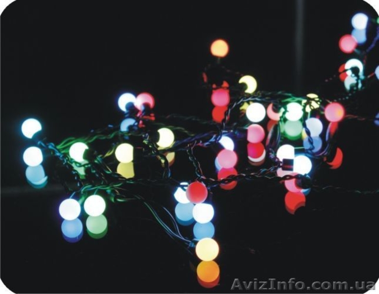Светодиодная гирлянда Шарики - <ro>Изображение</ro><ru>Изображение</ru> #4, <ru>Объявление</ru> #893975
