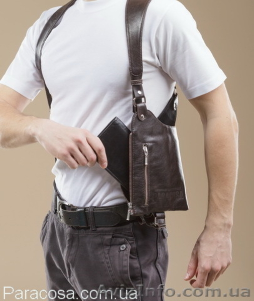 Стильная мужская сумка- кобура - <ro>Изображение</ro><ru>Изображение</ru> #2, <ru>Объявление</ru> #897165