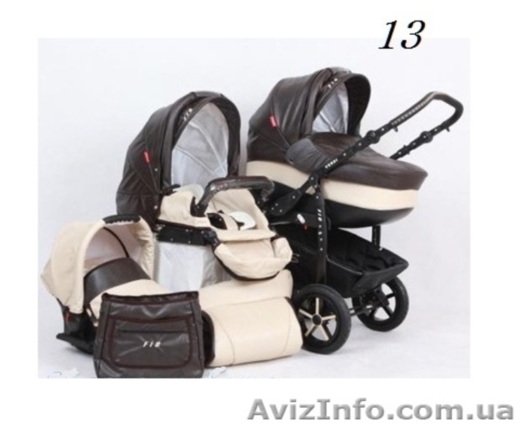 Универсальная коляска Verdi FIO S-Line(лен,кожа) - <ro>Изображение</ro><ru>Изображение</ru> #1, <ru>Объявление</ru> #896213