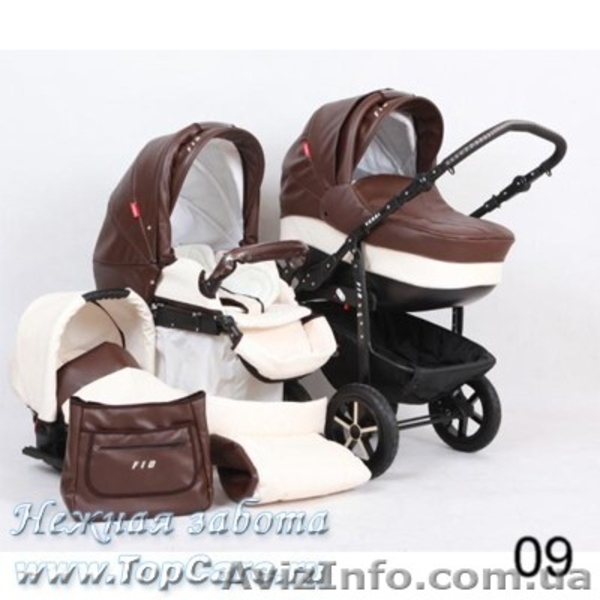 Универсальная коляска Verdi FIO S-Line(лен,кожа) - <ro>Изображение</ro><ru>Изображение</ru> #5, <ru>Объявление</ru> #896213