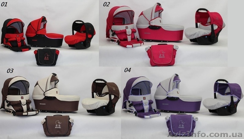 Универсальная коляска VERDI Sonic 3в1 - <ro>Изображение</ro><ru>Изображение</ru> #3, <ru>Объявление</ru> #896161