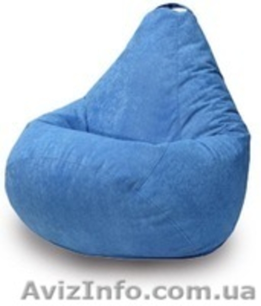 Кресло - мешок Груша 100х60 Велюр алоба - <ro>Изображение</ro><ru>Изображение</ru> #6, <ru>Объявление</ru> #905590