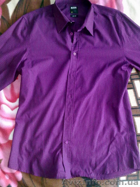 Продам рубашку (одетая пару раз) - <ro>Изображение</ro><ru>Изображение</ru> #1, <ru>Объявление</ru> #918874