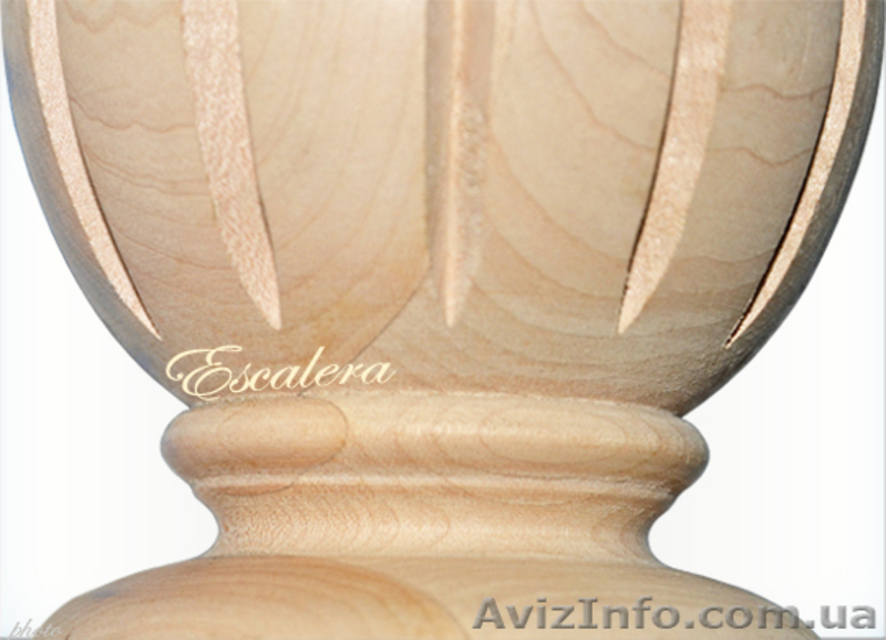 Деревянные точеные и фрезерованные шары и навершия для столбов лестниц - <ro>Изображение</ro><ru>Изображение</ru> #5, <ru>Объявление</ru> #904621