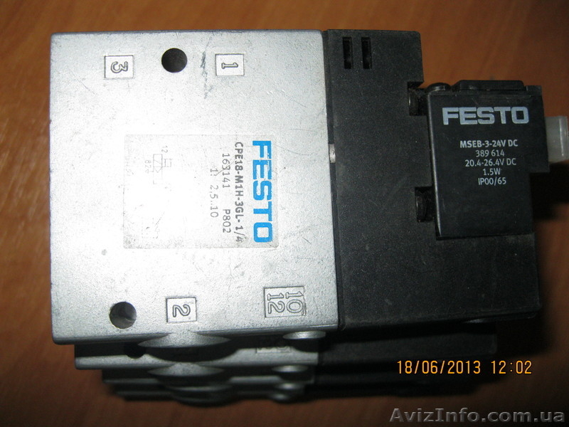 FESTO CPE18-M1H-3GL-14 пневмораспределитель - <ro>Изображение</ro><ru>Изображение</ru> #1, <ru>Объявление</ru> #916941
