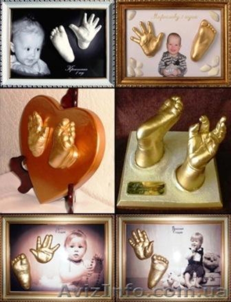 Слепки детских ручек и ножек в Киеве, изготовление детских слепков - <ro>Изображение</ro><ru>Изображение</ru> #5, <ru>Объявление</ru> #928699