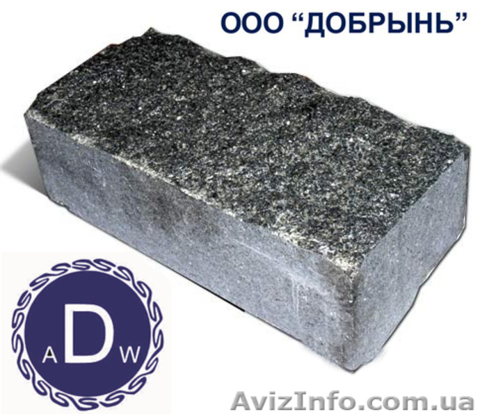 Брусчатка гранитная. Пилено-колотая. Габбро. - <ro>Изображение</ro><ru>Изображение</ru> #3, <ru>Объявление</ru> #933394