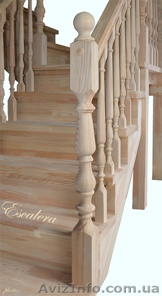 Столб деревянный для лестницы - <ro>Изображение</ro><ru>Изображение</ru> #2, <ru>Объявление</ru> #903860