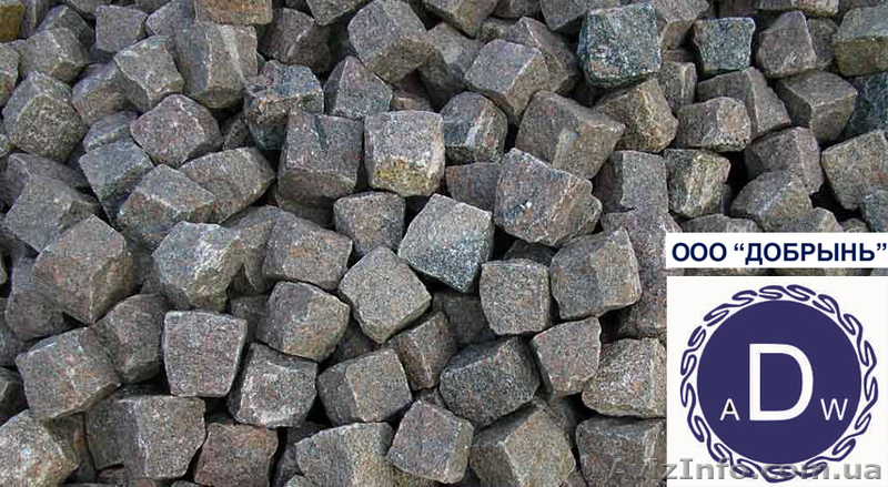 Брусчатка гранитная. Колотая. Габбро. Наличие на складе. - <ro>Изображение</ro><ru>Изображение</ru> #2, <ru>Объявление</ru> #857859