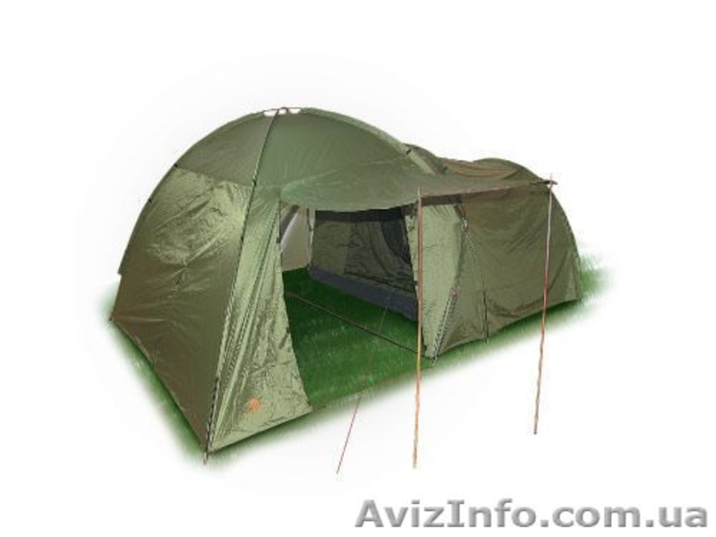 FT2045 Кемпинговая 4-х местная палатка"EVOLUTION" две комнаты - <ro>Изображение</ro><ru>Изображение</ru> #2, <ru>Объявление</ru> #935122