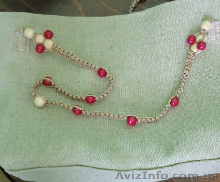 Сумка ручной работы, вышита атласными лентами.  - <ro>Изображение</ro><ru>Изображение</ru> #3, <ru>Объявление</ru> #706513