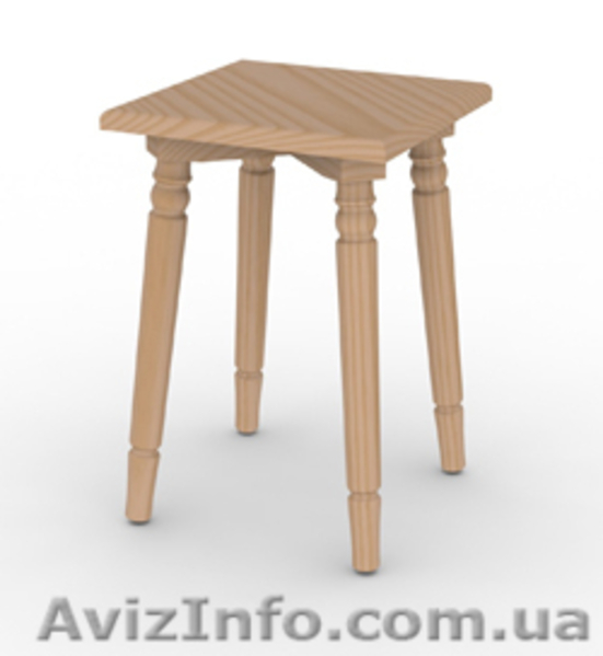 Табурет деревянный с точёнными ножками - <ro>Изображение</ro><ru>Изображение</ru> #3, <ru>Объявление</ru> #921709