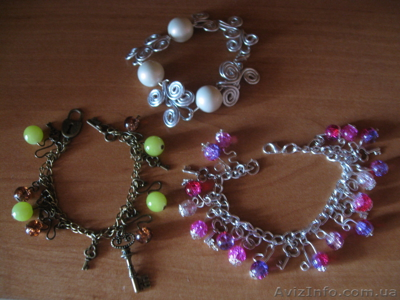 Браслеты ручной работы для ярких девушек - <ro>Изображение</ro><ru>Изображение</ru> #3, <ru>Объявление</ru> #926038
