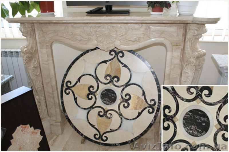 Камины. Панно. Изделия из мрамора. Натуральный камень - <ro>Изображение</ro><ru>Изображение</ru> #1, <ru>Объявление</ru> #928587