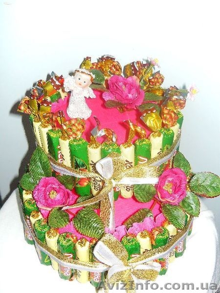 Торт из шоколадных конфет - <ro>Изображение</ro><ru>Изображение</ru> #4, <ru>Объявление</ru> #928619