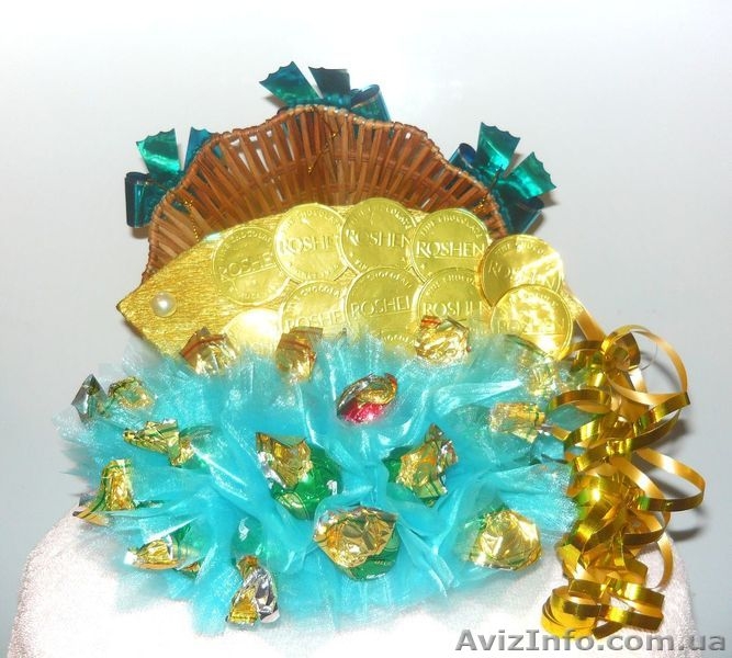 Золотая рыбка из конфет - <ro>Изображение</ro><ru>Изображение</ru> #2, <ru>Объявление</ru> #928604