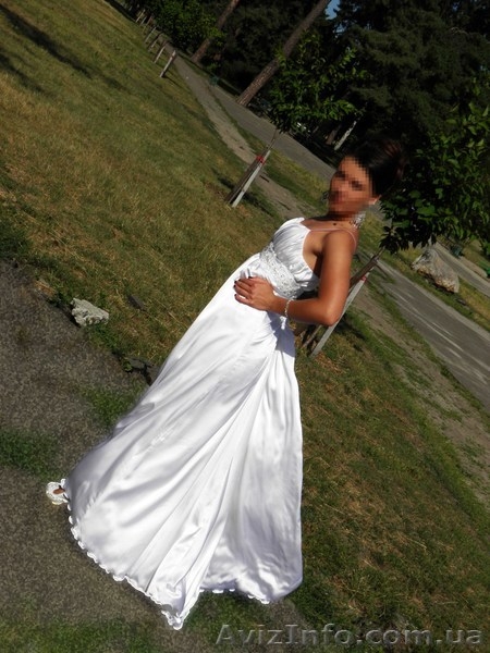 Шикарное свадебное платье из итальянского шелка! - <ro>Изображение</ro><ru>Изображение</ru> #4, <ru>Объявление</ru> #935145