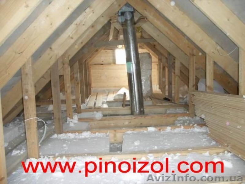 Утеплить дом, стени, пол, потолок, кровля, пеноизол, юнипор,  экоизол.      - <ro>Изображение</ro><ru>Изображение</ru> #5, <ru>Объявление</ru> #943608