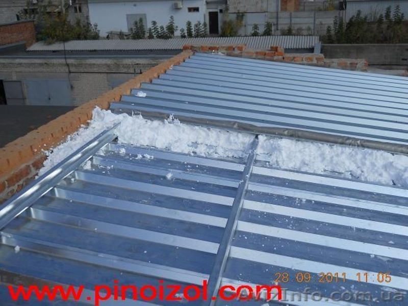 Утеплить дом, стени, пол, потолок, кровля, пеноизол, юнипор,  экоизол.      - <ro>Изображение</ro><ru>Изображение</ru> #4, <ru>Объявление</ru> #943608