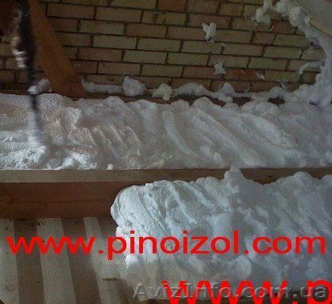 Утеплить дом, стени, пол, потолок, кровля, пеноизол, юнипор,  экоизол.      - <ro>Изображение</ro><ru>Изображение</ru> #1, <ru>Объявление</ru> #943608