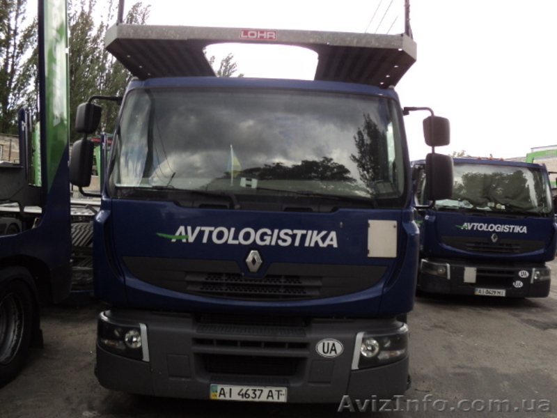 Продам автовоз Renault Premium 380+прицеп LOHR - <ro>Изображение</ro><ru>Изображение</ru> #1, <ru>Объявление</ru> #946391