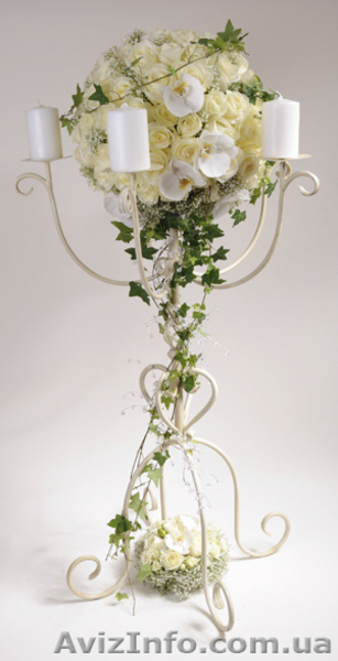подсвечники канделябры прокат аренда свадебных декораций - <ro>Изображение</ro><ru>Изображение</ru> #3, <ru>Объявление</ru> #945954