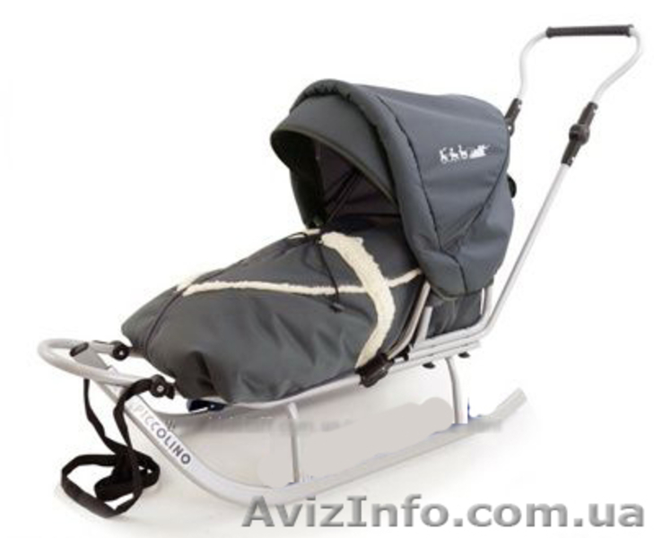 Санки Адбор Пикколино (Adbor Piccolino) с конвертом и капюшоном  - <ro>Изображение</ro><ru>Изображение</ru> #1, <ru>Объявление</ru> #967499