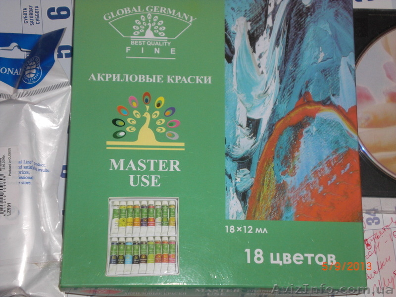 Краска акриловая для росписи ногтей - <ro>Изображение</ro><ru>Изображение</ru> #3, <ru>Объявление</ru> #959246