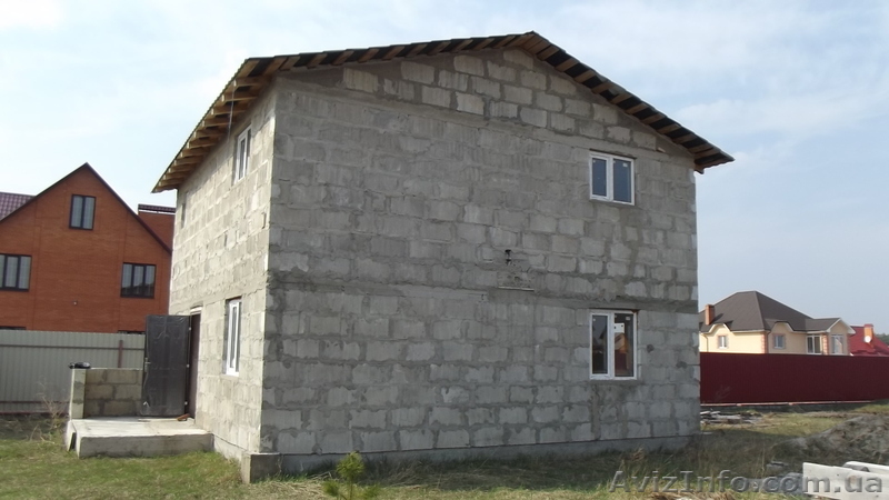 018.Новый бюджетный коттедж в с.Буча. - <ro>Изображение</ro><ru>Изображение</ru> #1, <ru>Объявление</ru> #968021