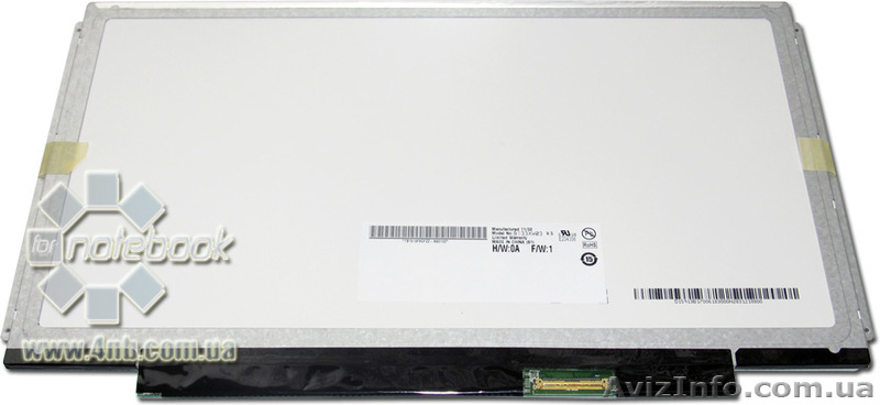 Матрица для ноутбука 13.3" LED HD Slim матовая оригинальная - <ro>Изображение</ro><ru>Изображение</ru> #2, <ru>Объявление</ru> #814914