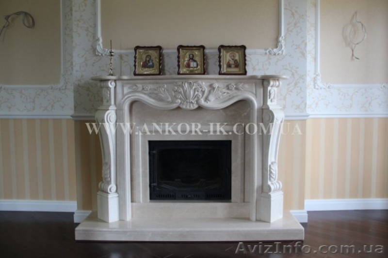 Каминные порталы из мрамора и гранита - <ro>Изображение</ro><ru>Изображение</ru> #4, <ru>Объявление</ru> #965221