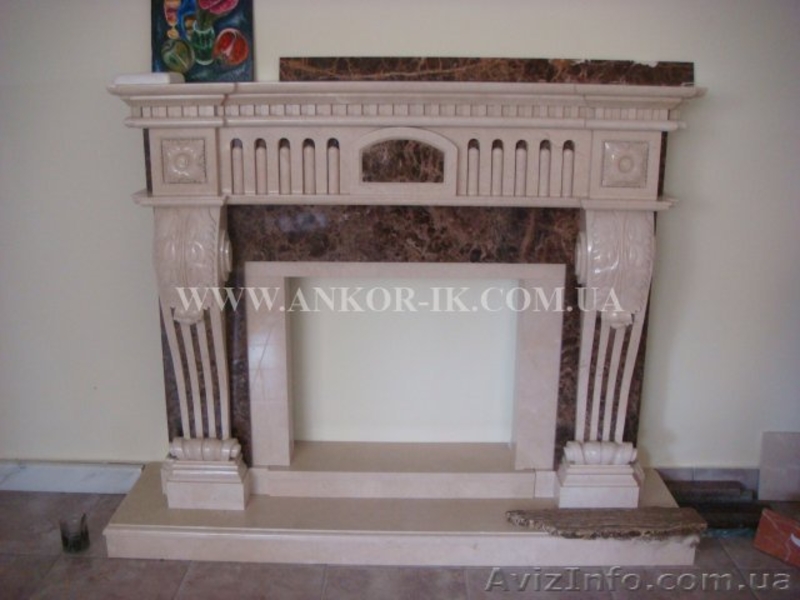 Каминные порталы из мрамора и гранита - <ro>Изображение</ro><ru>Изображение</ru> #2, <ru>Объявление</ru> #965221