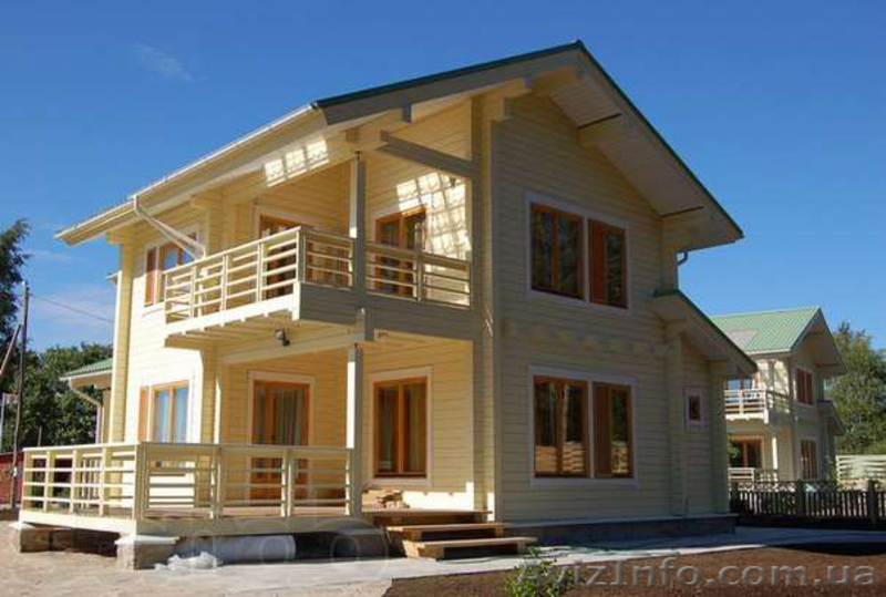 Дом из клееного бруса от 3 300 грн. за м. кв. Акция от производителя - <ro>Изображение</ro><ru>Изображение</ru> #1, <ru>Объявление</ru> #980359
