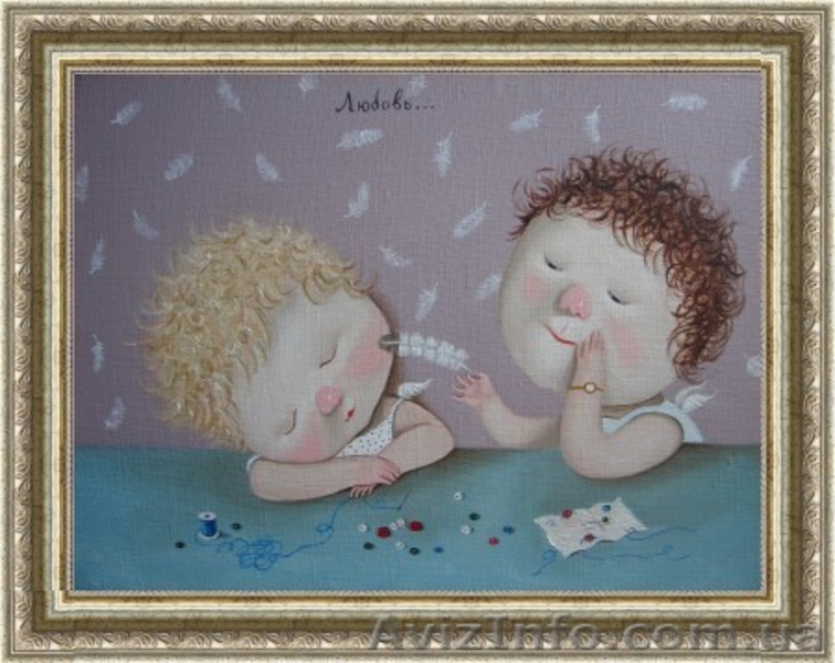 продам картину Гапчинской \"Мамины туфли\" - <ro>Изображение</ro><ru>Изображение</ru> #7, <ru>Объявление</ru> #980652