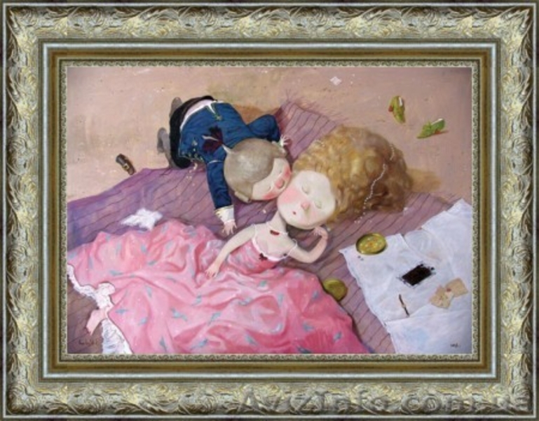 продам картину Гапчинской \"Мамины туфли\" - <ro>Изображение</ro><ru>Изображение</ru> #10, <ru>Объявление</ru> #980652