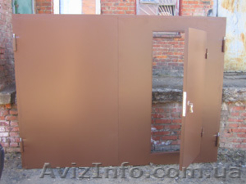 Гаражные металлические ворота - <ro>Изображение</ro><ru>Изображение</ru> #3, <ru>Объявление</ru> #969432