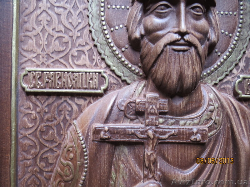 Продам икону "Князь Владимир" - <ro>Изображение</ro><ru>Изображение</ru> #4, <ru>Объявление</ru> #972170