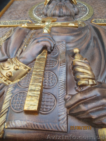 Продам икону "Князь Владимир" - <ro>Изображение</ro><ru>Изображение</ru> #6, <ru>Объявление</ru> #972170