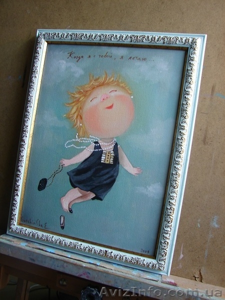 продам картину Гапчинской \"Мамины туфли\" - <ro>Изображение</ro><ru>Изображение</ru> #6, <ru>Объявление</ru> #980652