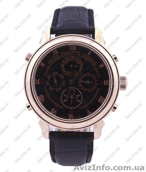 Наручные часы Patek Philippe Gold/Black - <ro>Изображение</ro><ru>Изображение</ru> #1, <ru>Объявление</ru> #974105