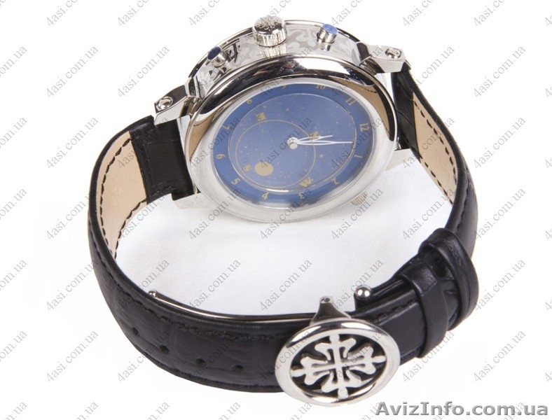 Хорошие часы Patek Philippe Sky Moon Silver/Black - <ro>Изображение</ro><ru>Изображение</ru> #2, <ru>Объявление</ru> #974107