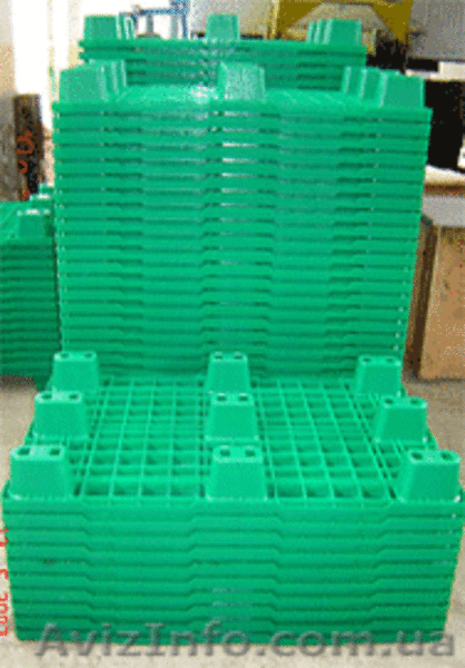 Пластиковые поддоны (паллеты) 1200*1000 - <ro>Изображение</ro><ru>Изображение</ru> #1, <ru>Объявление</ru> #979589