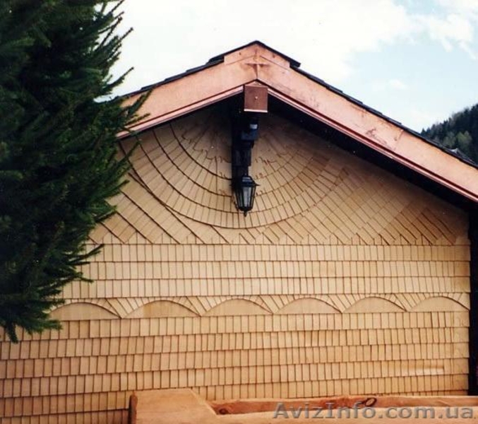 гонт кровельный,деревянная черепица,шиндель - <ro>Изображение</ro><ru>Изображение</ru> #3, <ru>Объявление</ru> #986825