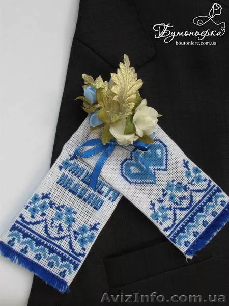 Свадебные бутоньерки ручной работы - <ro>Изображение</ro><ru>Изображение</ru> #8, <ru>Объявление</ru> #988230